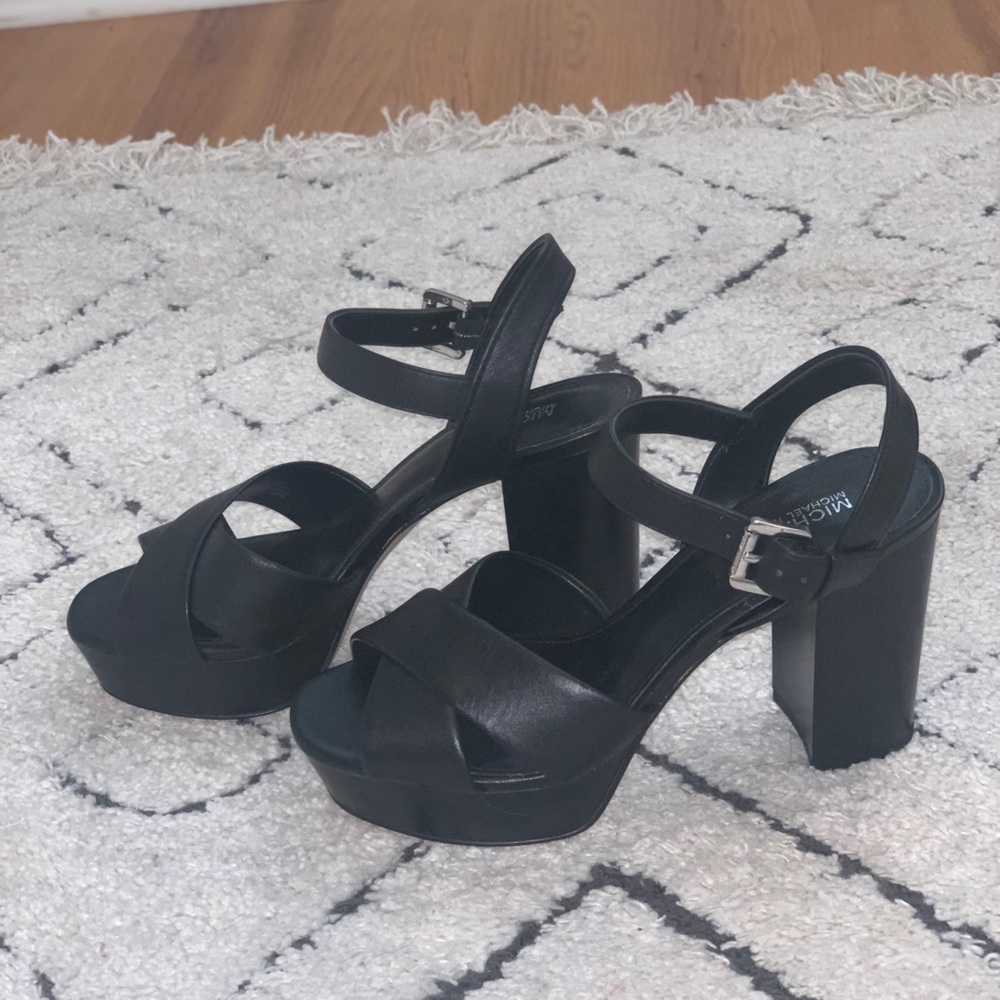 Michael Kors chunky heels